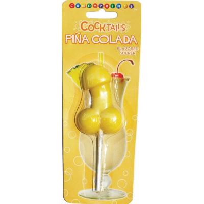 Candy Prints Cocktails Flavoured Penis Lollipop Pina Colada CP 6715 817717067154 Boxview