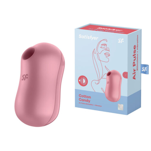 Cotton Candy Air Pulse Clitoral Stimulator with Vibration Blush Pink 4037219 4061504037219 Multiview