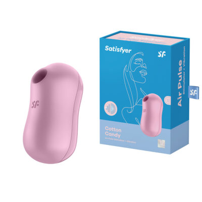 Cotton Candy Air Pulse Clitoral Stimulator with Vibration Lilac 4037226 4061504037226 Multiview