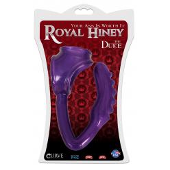 Curve Novelties Royal Hiney The Duke Cock Ball Plug Purple CN-17-0840-35-81354 643380986887