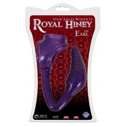Curve Novelties Royal Hiney The Earl Cock Ball Plug Purple CN-17-0843-35-81357 643380985934