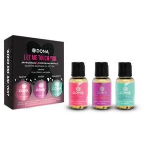 DONA Let Me Touch You massage gift set all 3x30ml 40600 796494406007 Multiview
