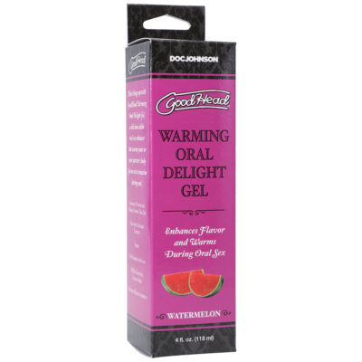 Doc Johnson Goodhead Warming Oral Delight Gel Watermelon 118ml 1361 14 BX 782421081737 Boxview