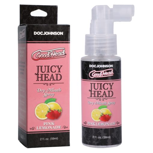 Doc Johnson Goodhead Wet Head Juicy Head flavoured Dry Mouth Spray Pink Lemonade 1361 20 BX 782421080594 Multiview