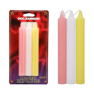 Doc Johnson Japanese Drip Candles Pastels 2101 02 CD 782421082789 Multiview