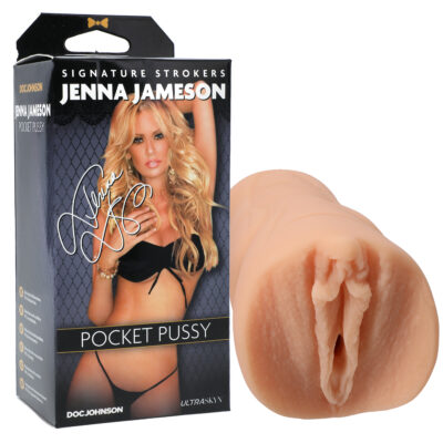 Doc Johnson Signature Strokers Jenna Jameson Pocket Pussy Stroker Light Flesh 5510 27 BX 782421080075 Multiview