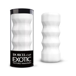 Dorcel – Dorcel Cup “Exotic” Textured Masturbator (White)