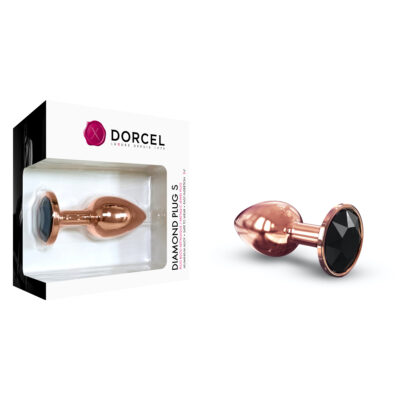 Dorcel Diamond Plug Small Gem Butt Plug Rose Gold 6072608 3700436072608 Multiview