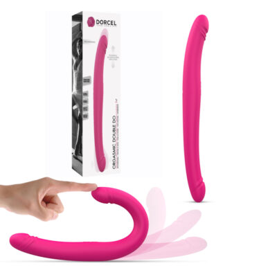Dorcel Double Do Thrusting Vibrating Double Dildo Pink 6072516 3700436072516 Multiview