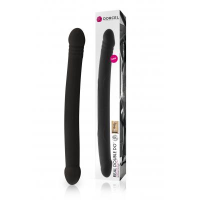 Dorcel Real Double Do Silicone Double Ender Dong 42cm Black 6071083 3700436071083 Multiview