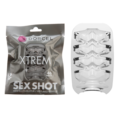 Dorcel Sex Shot Extrem Mini Masturbator Sleeve Clear 6070864 3700436070864 Multiview