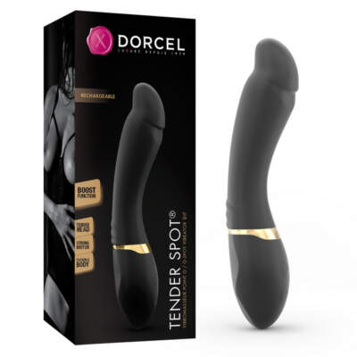 Dorcel Tender Spot Rechargeable Flexible G Spot Vibrator Black 6072059 3700436072059 Multiview