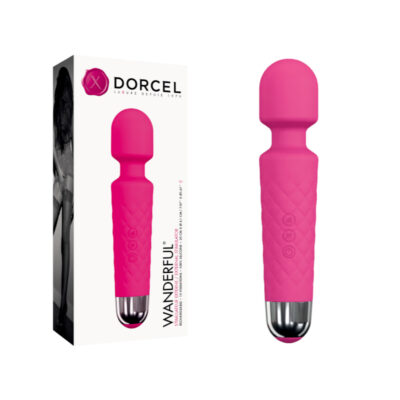 Dorcel Wanderful Rechargeable Wand Vibrator Pink 6071359 3700436071359 Multiview