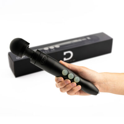 Doxy Doxy 3R Die Cast Aluminium Rechargeable Wand Massager Matte Black DOX3RCMB 712758998569 Multiview