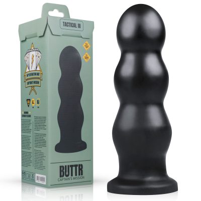 EDC Buttr Tactical III 9 Inch Butt Plug Black BUTTR015 8719934000452 Multiview