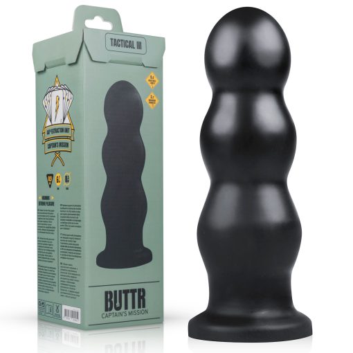 EDC Buttr Tactical III 9 Inch Butt Plug Black BUTTR015 8719934000452 Multiview