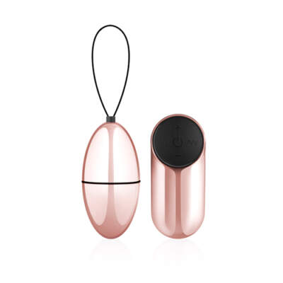 EDC Wholesale Rosy Gold Wireless Remote Egg Vibrator Rose Gold RG002 8719934000803 Detail