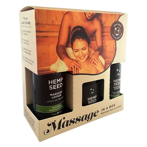 Earthly Body Massage in a Box Guavalava Scent HSMIB068 810040294303 Boxview