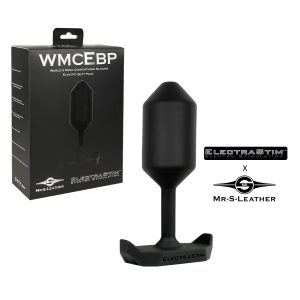Electrastim WMCEBP Worlds Most Comfortable Silicone Electro Butt Plug Black EM3910 609224032912 Multiview