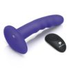 Electric Novelties Pegasus 6 Inch Rechargeable Wireless Remote Dong and Harness Purple PEG004 4890808228319 Iso Dong Detail