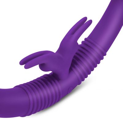 Electric Novelties Together Toys Wireless Remote Control Double Ender Rabbit Vibrator Purple TOG 002 4890808243459 Detail