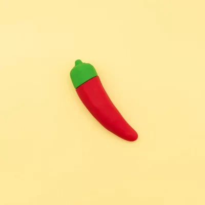 Emojibator Chilli Pepper Vibrator Red Green EM01C 863707000311 Detail