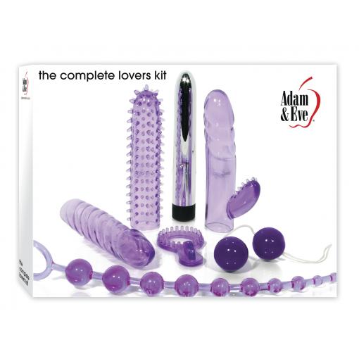 Evolved Novelties Adam and Eve The Complete Lovers Kit Purple AE EQ 6642 2 844477006642 Boxview