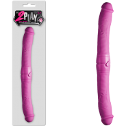 Excellent Power 2 Play Vibrating Double Ender Dong Pink FPBJ074A00-027 4897078623844