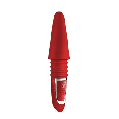 Excellent Power Climax Track Joyful Plug 5 point 5 inch Vibrating Anal Probe Red FPBJ085A00 010 4897078626135 Detail