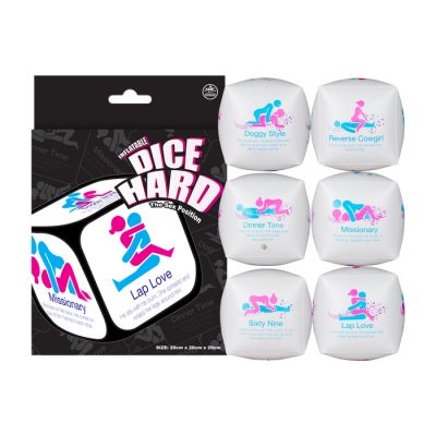 Excellent Power Dice Hard Inflatable Jumbo Sex Position Dice White FNH007A000 009 4892503157994 Multiview