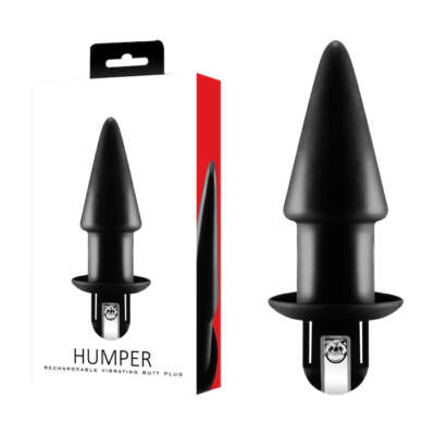 Excellent Power Humper Rechargeable Vibrating Butt Plug Arrow Black FPBJ049A00 010 4897078622151 Multiview