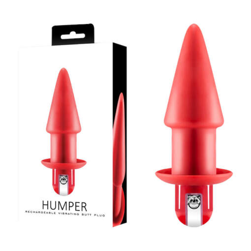 Excellent Power Humper Rechargeable Vibrating Butt Plug Arrow Red FPBJ049A00 008 4897078622144 Multiview
