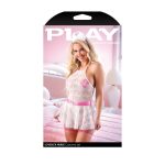 Fantasy Lingerie Play Lovesick Nurse Costume Set White Pink PL2205 Boxview