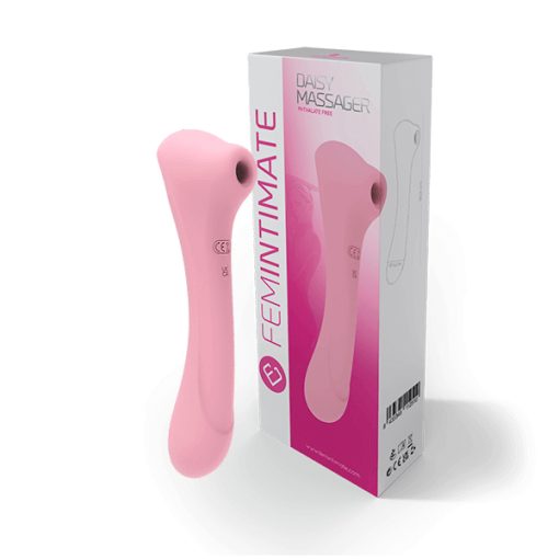 Femintimate Daisy Massager Air Pulse Clitoral Vibrator Pink 11251 8433345112510 Multiview