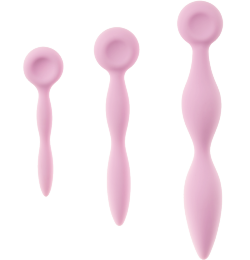 Femintimate Intimrelax 3 pc Vaginal Dilator Kit Pink 8433345203713 Detail