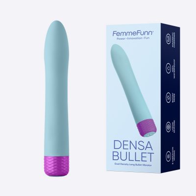 FemmFunn Densa Bullet Dual Density Bullet Light Blue FF103309 663546904395 Multiview
