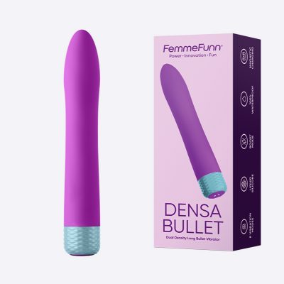 FemmFunn Densa Bullet Dual Density Bullet Purple FF103302 663546904401 Multiview