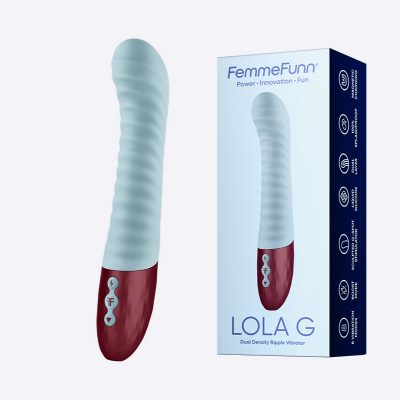 FemmeFunn Lola G Dual Density G Spot Vibrator Blue FF102609 663546902902 Multiview