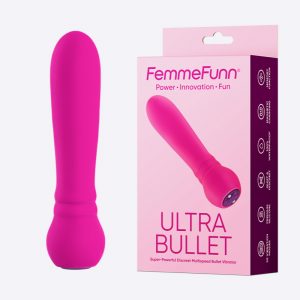FemmeFunn Silicone Ultra Bullet Vibrator Pink FF100801 617353155143 Multiview