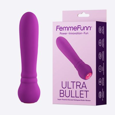 FemmeFunn Silicone Ultra Bullet Vibrator Purple FF100802 617353155136 Multiview