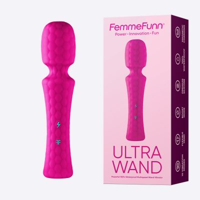 FemmeFunn Ultra Wand Vibrator Pink FF102401 663546901653 Multiview