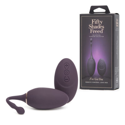Fifty Shades Freed Ive Got You Remote Control Love Egg Vibrator Purple FS69147 5060493003433 Multiview