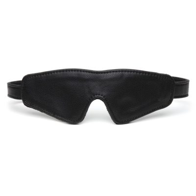 Fifty Shades of Grey Bound to You Faux Leather Eye Mask Black FS 80132 5060462639632 Detail