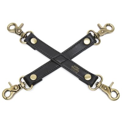 Fifty Shades of Grey Bound to You Faux Leather Hogtie Connector Black FS 80136 5060462639670 Detail