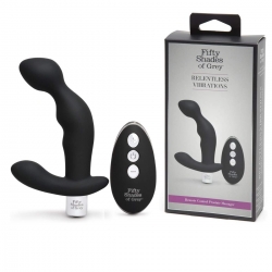 Fifty Shades of Grey – Relentless Vibrations Remote Control Prostate Massager (Black)