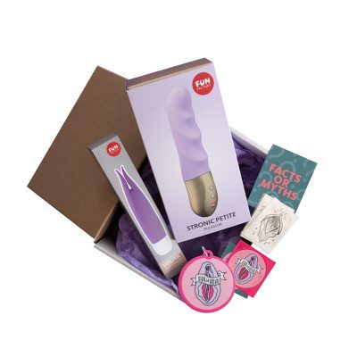Fun Facroy Clit Kit Stronic Petite Volita Pastel Lilac Purple FF00053 4032498807324 Boxview
