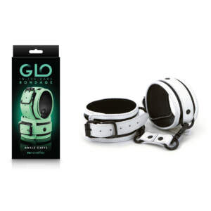 GLO Ankle Cuffs Green Black NSN 0497 48 657447104039 Multiview