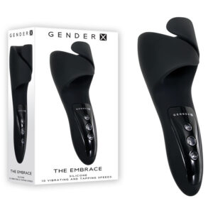 Gender X The Embrace Vibrating Stroker Black GX RS 8928 2 844477018928 Multiview