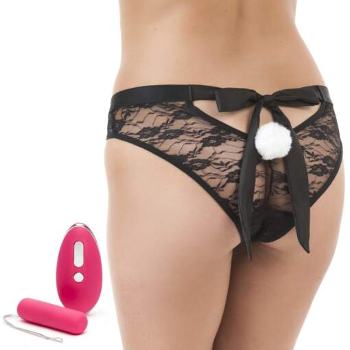 Happy Rabbit Remote Control Vibrating Bunny Panties One Size OS Pink 75086 05 5060680312379 Model Detail