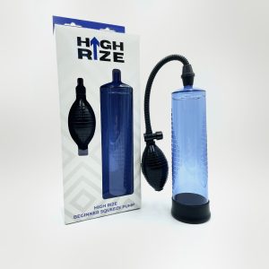 High Rize Beginner Squeeze Pump Penis Pump Blue HIR010 9354434000725 Multiview f